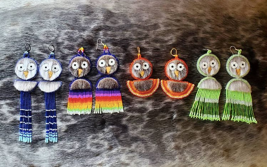 Dancing Ookpik Earrings collection (2021)