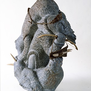 Hunter and Caribou with Monster (1983)