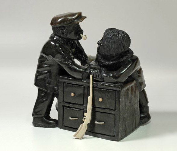 PitseolakMarkHudsonBayManTradingRifleForCarving