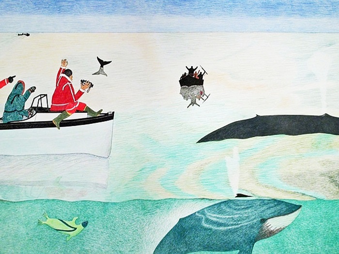 PootoogookKananginakTakingPicturesOfTheBowheadWhale