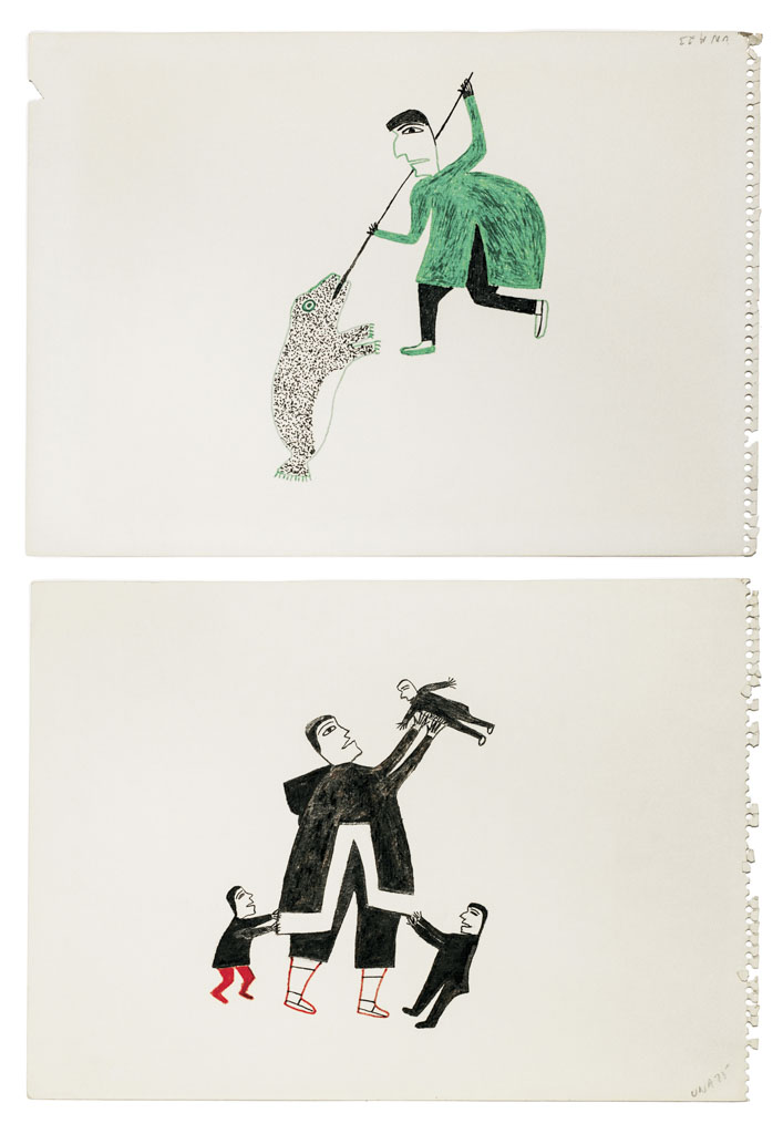 OonarkJessieUntitled(HunterwithSeal)Untitled(AManPlayswithHisFamily)