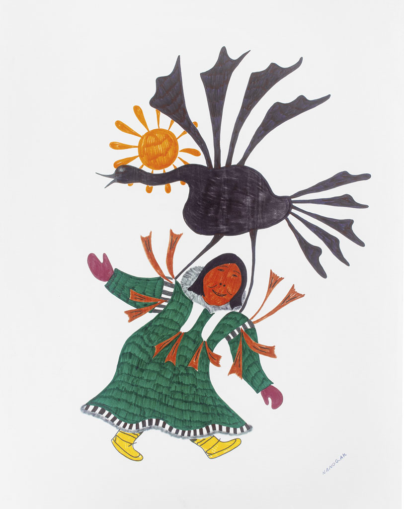 NanogakGooseAgnesDrawingForThePrintTheMosquito