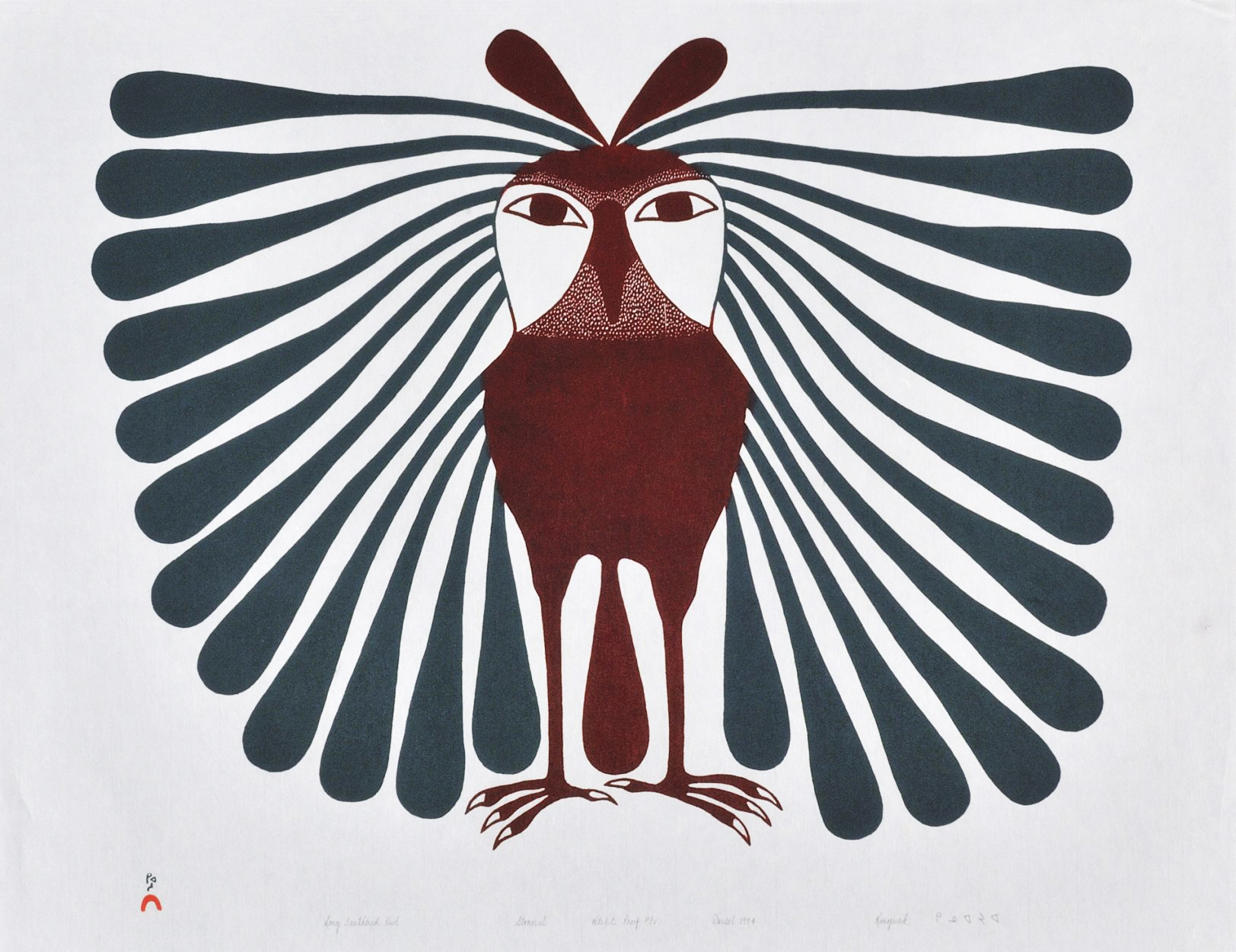 AshevakKenojuakLongFeatheredOwl