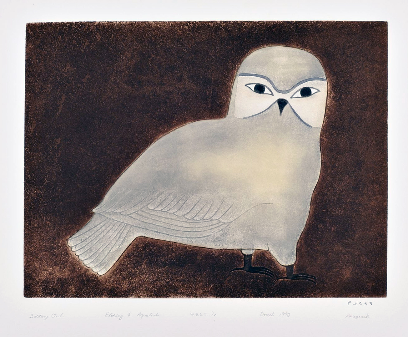 AshevakKenojuakSolitaryOwl