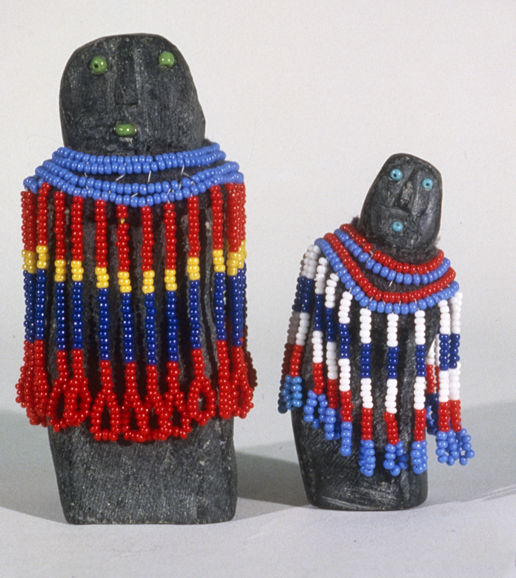 EvaTalookiAliktilik Mother and Child1993(left)Figure(right)1994