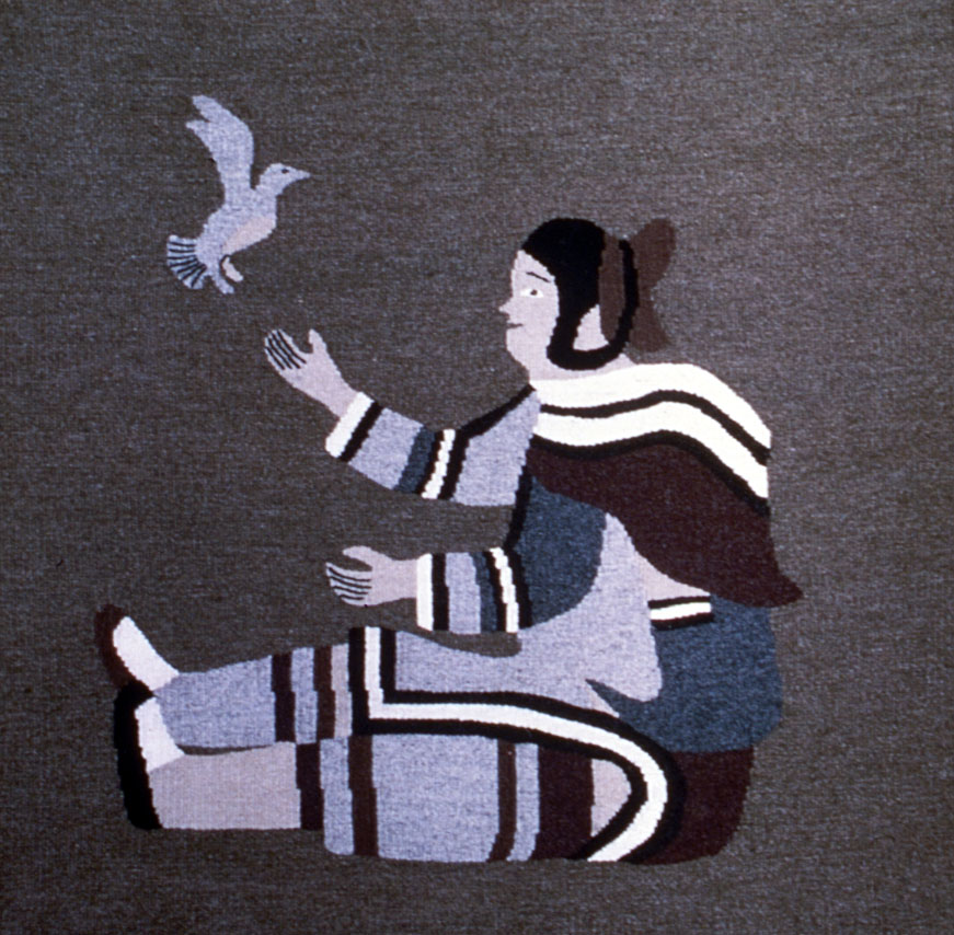 AkulukjukMalayaLadyWithBird