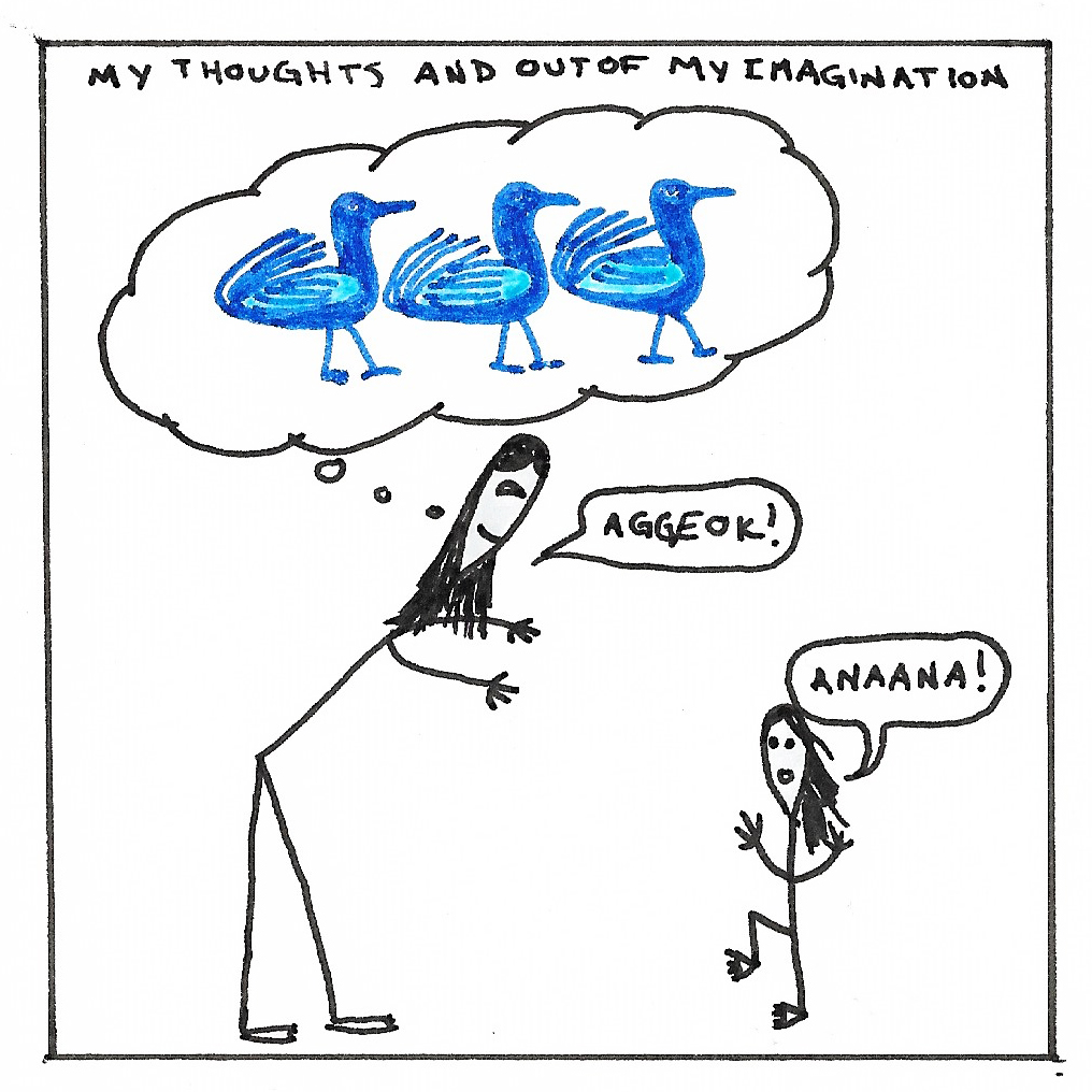 Kenojuak Comic Panel 2