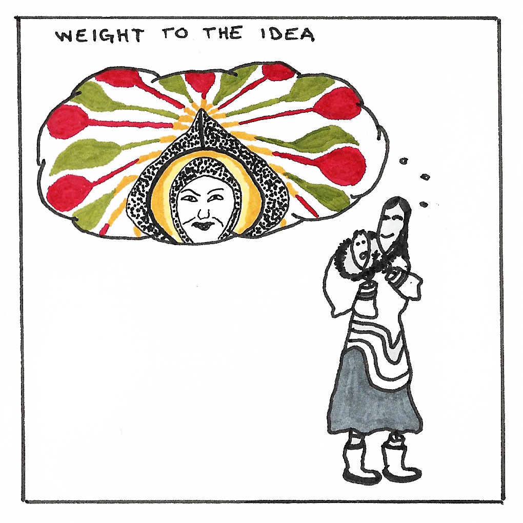 Kenojuak Comic Panel 4