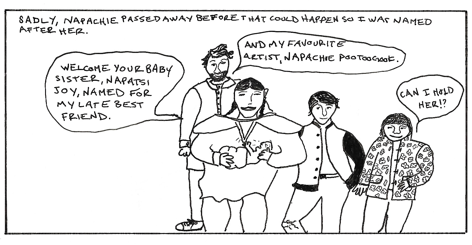 Folger Napatsi Naming Comic