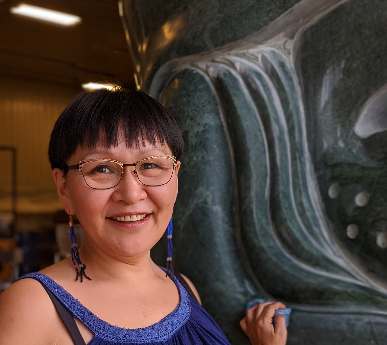 Goota Ashoona. Photo Courtesy of Jocelyn Piirainen