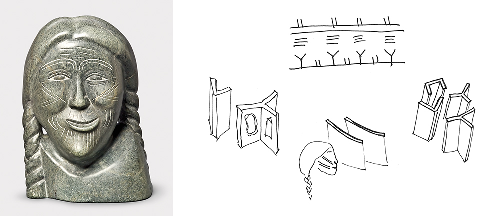 LPaningajakTiviHeadOfATattooedWomanRNicolaLukeSketches