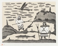 Reproduced with Permission Dorset Fine Arts Government of Nunavut Fine Art Collection Courtesy Winnipeg Art Gallery © the Artist