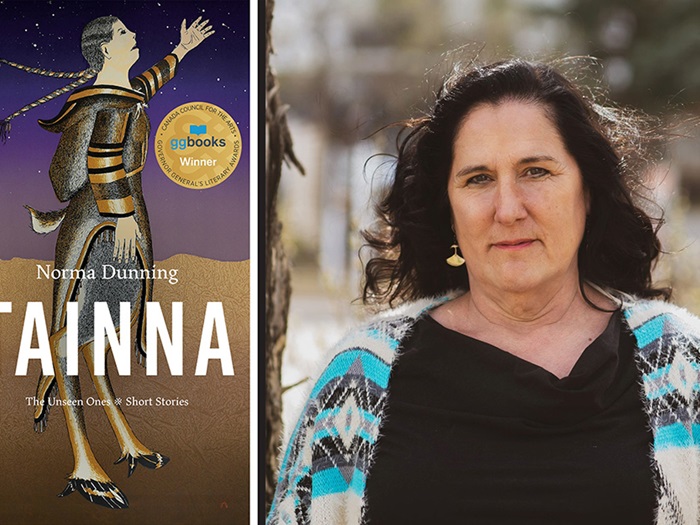 Left: Norma Dunning Tainna: The Unseen Ones (2021), Right: Norma Dunning