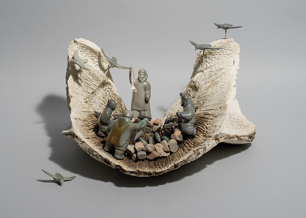 OlajukKigutikakjuk_FishingAtTheWeir_A