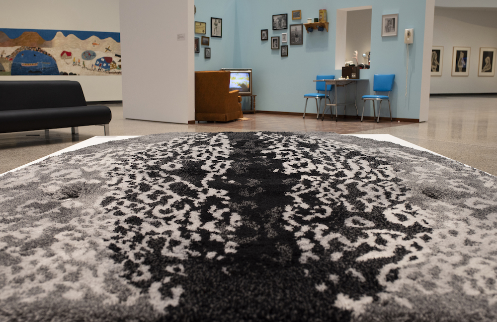 CVanHeuvelen_Sealskin rug_INUA install