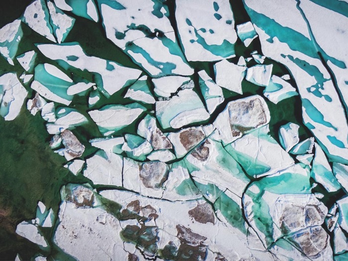 Robert Kautuk Sea Ice Break Up 2019 Courtesy of the artist