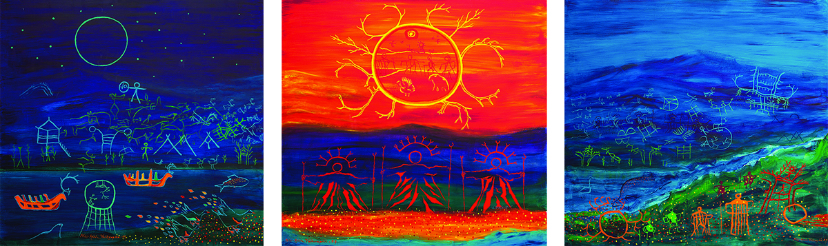 Aillohas_NilsAslakValkeapaa_UntitledTriptych_1987