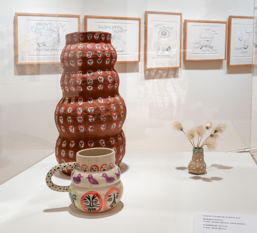 KabloonaGayleUyagaqi_InstallationView_DrawingOnOurHistory_CAG_2022