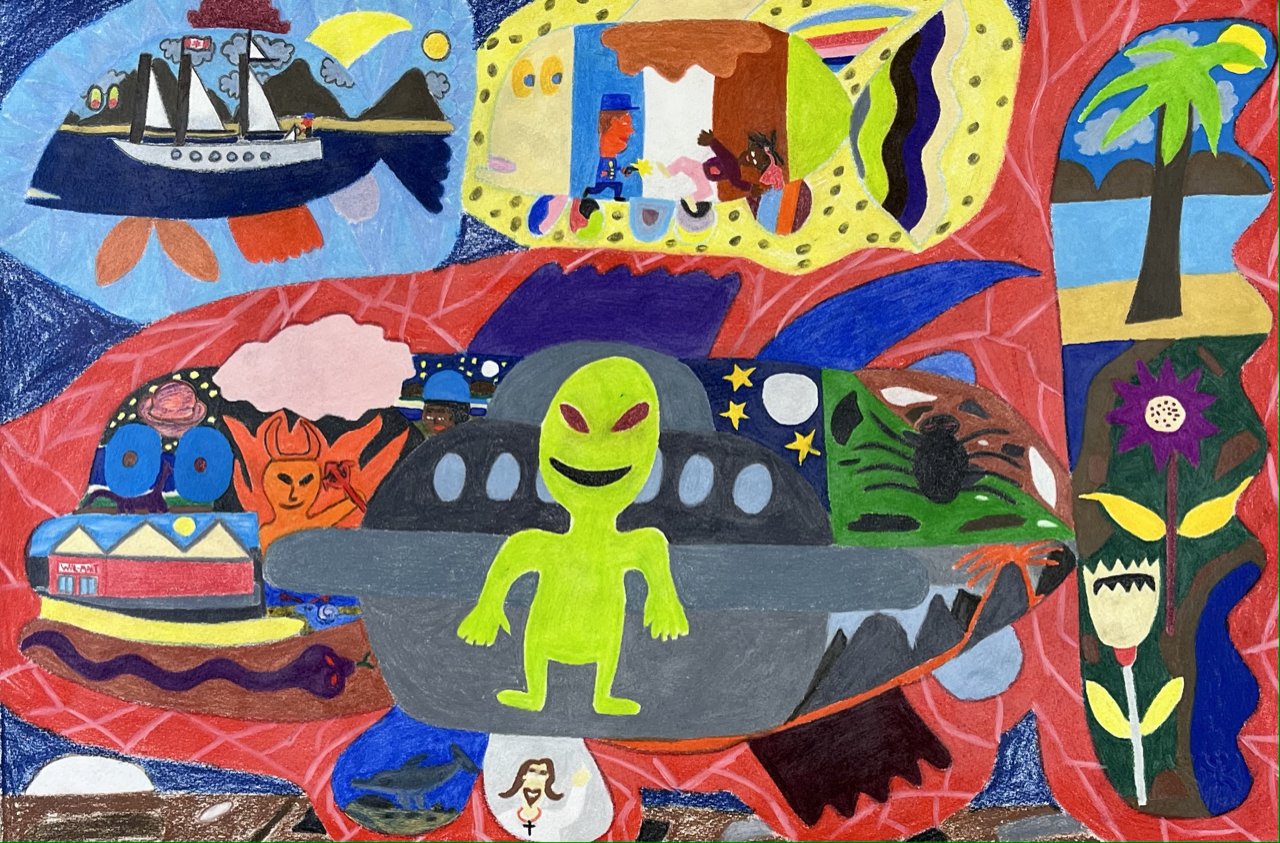 Pitseolak+Qimirpik+-+15+x+22.25+-+Coloured+Pencil+-+244-0123