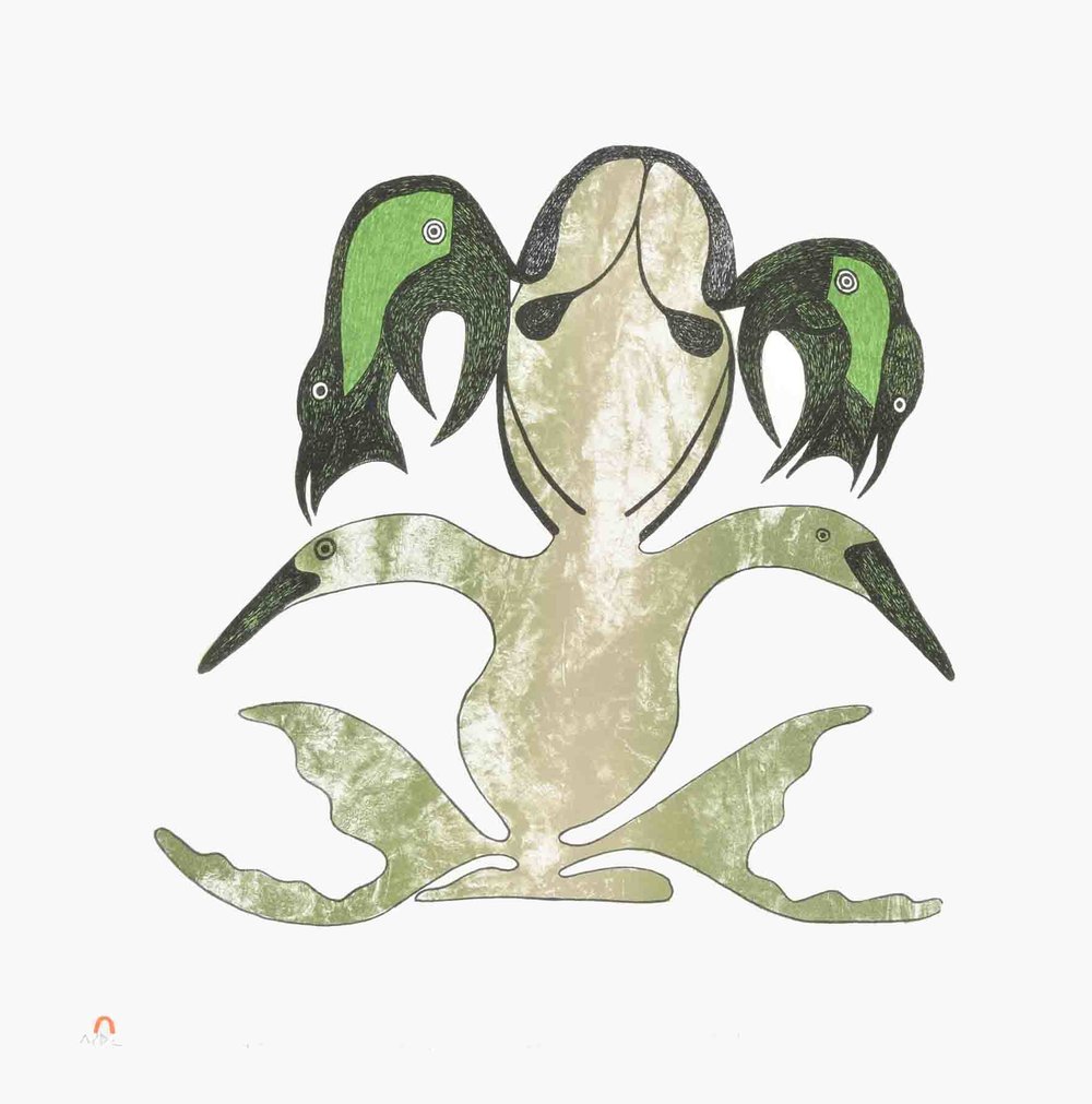 Mayoreak Ashoona Vision of Birds